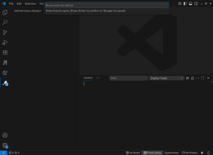 Init repo blank branch
