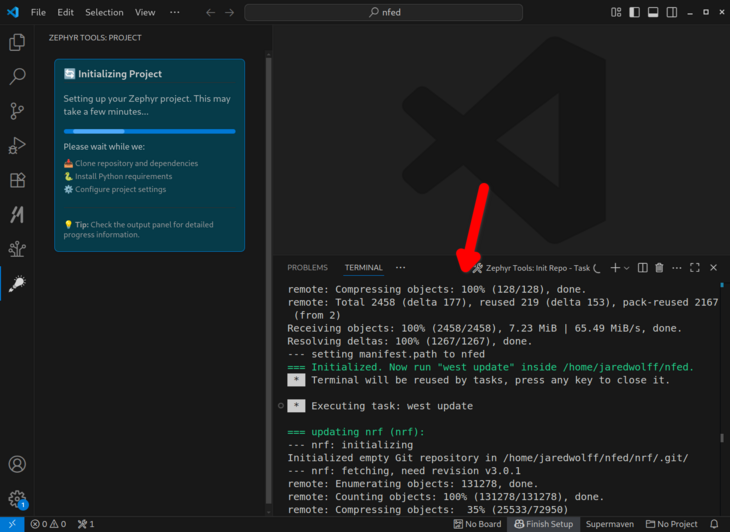 Initialization Progress